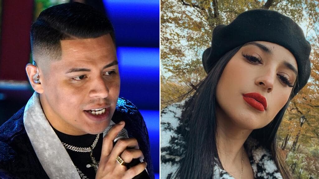 Ex de Eduin Caz reaparece en concierto de Grupo Firme a días de dar a luz y “pide un deseo”