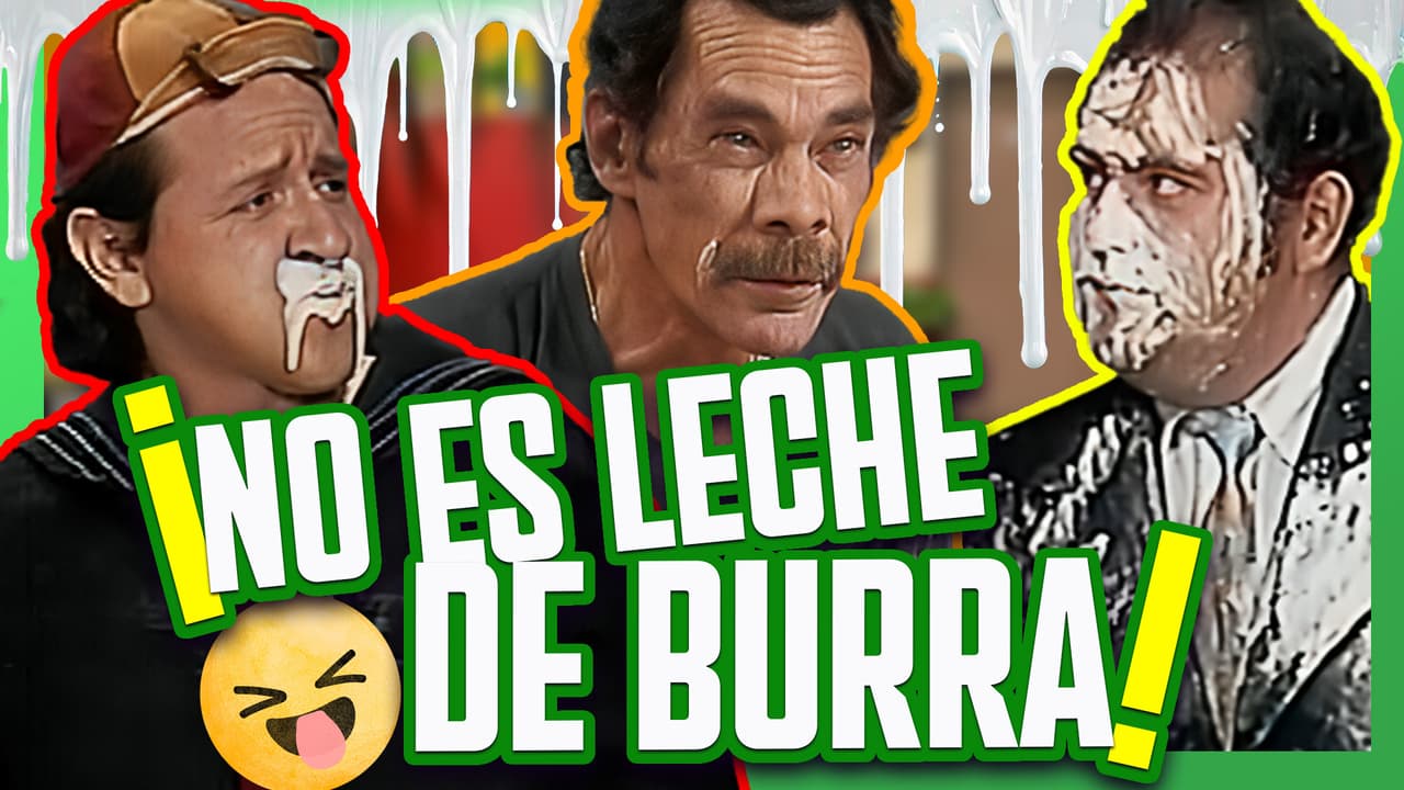 Don Ramón enyesa la vecindad y embarra a todos de "leche"