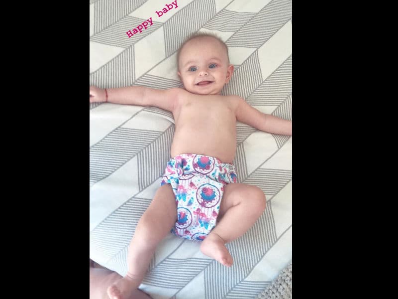 Desde muy pequeñita es adicta a las sonrisas y a conquistar la cámara.