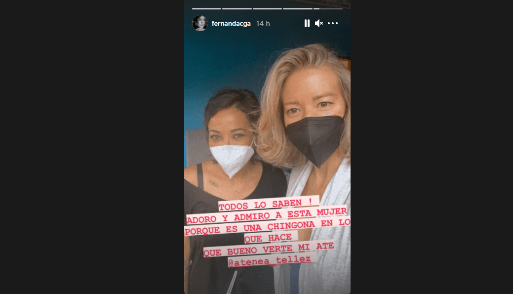 Al cabo de unos minutos, Fernanda Castillo dejó ver el resultado de su transformación, luciendo más rubia que nunca, volviéndose viral en redes sociales.