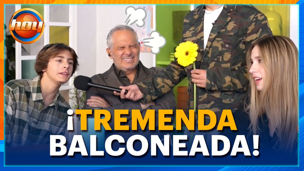 Hijos de Arath de la Torre lo BALCONEAN y lo dejan sin palabras