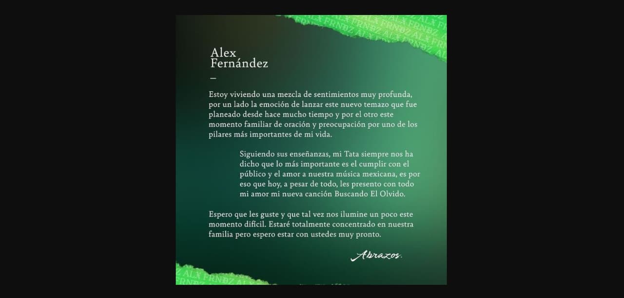 El lanzamiento de Alex Fernández divide opinión de los fans.