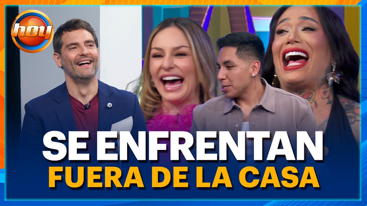 Los finalistas de La Casa llegan a Hoy y se enfrentan nuevamente en un divertido juego