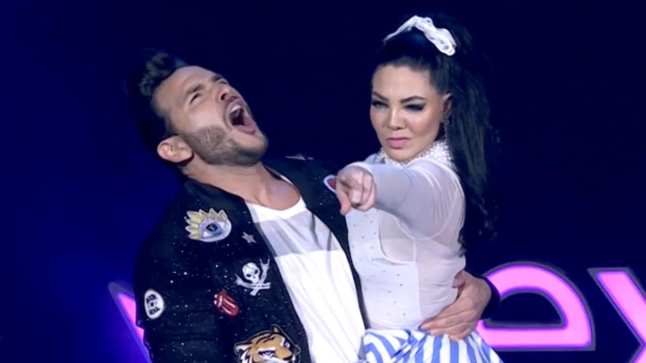 Paola Durante y Rafa Oropeza superan accidente y deslumbran con su energía en la pista