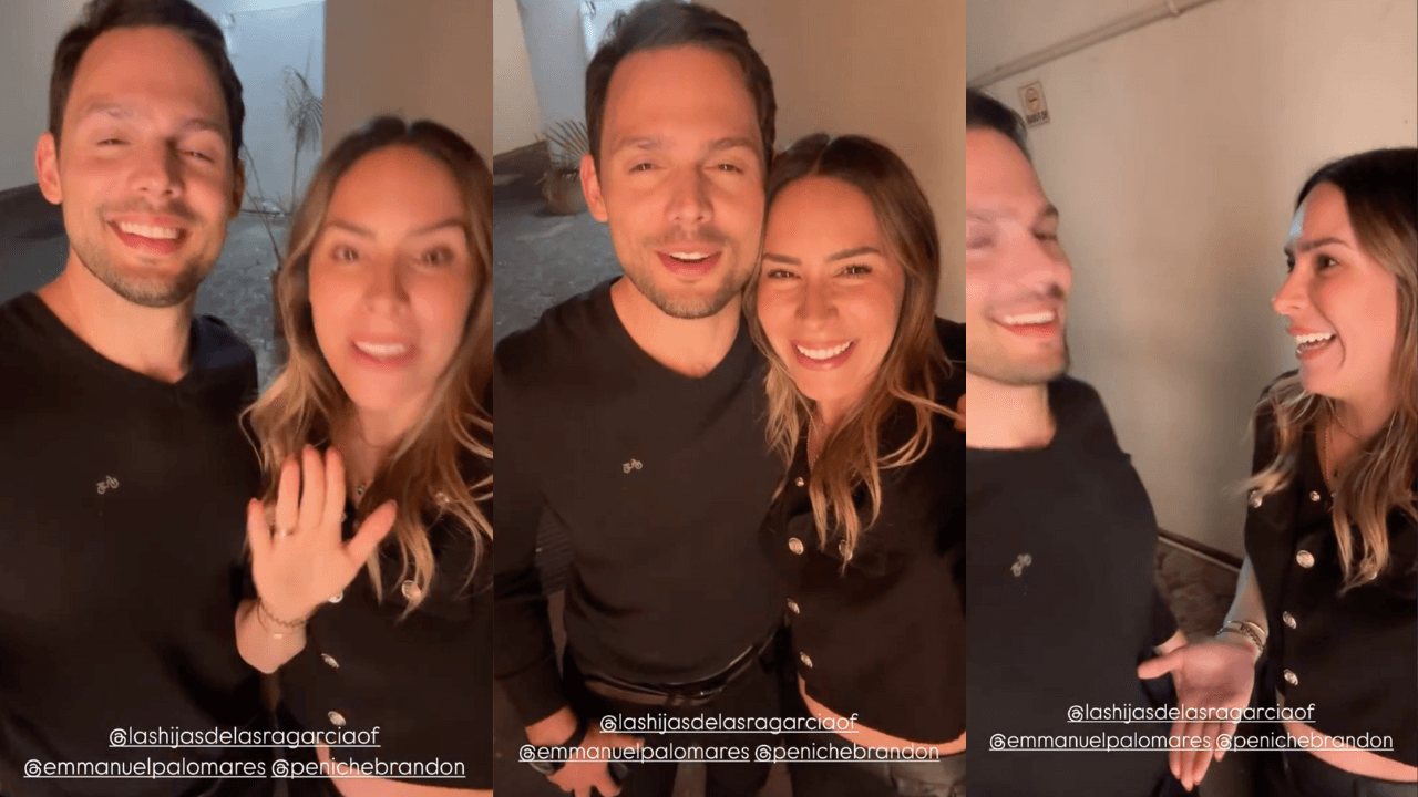 Esposa de Brandon Peniche 'deja' al actor y reaparece con Emmanuel Palomares