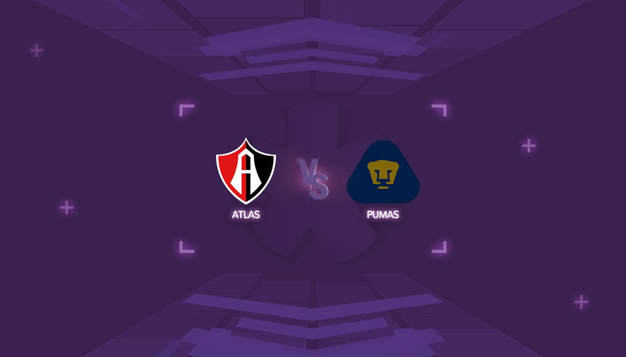 ¡Lunes futbolero! Atlas vs. Pumas: horario y dónde ver el partido del 'Guard1anes 2020'