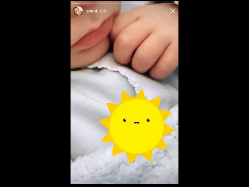 Emiliano es el segundo hijo de la cantante.