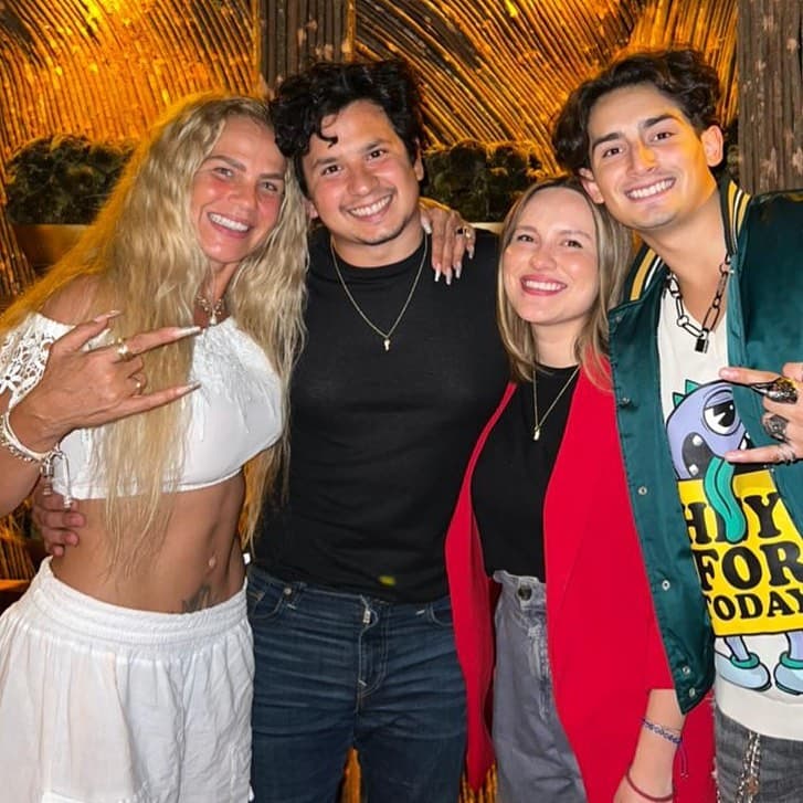 Él es el único hijo de Niurka que no se dedica al espectáculo