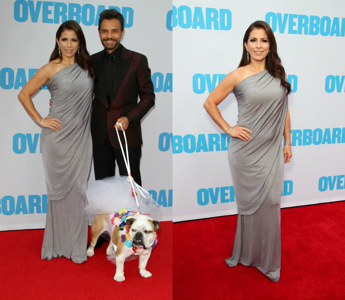 En la premiere de 'Hombre al agua' también levantó sospechas.