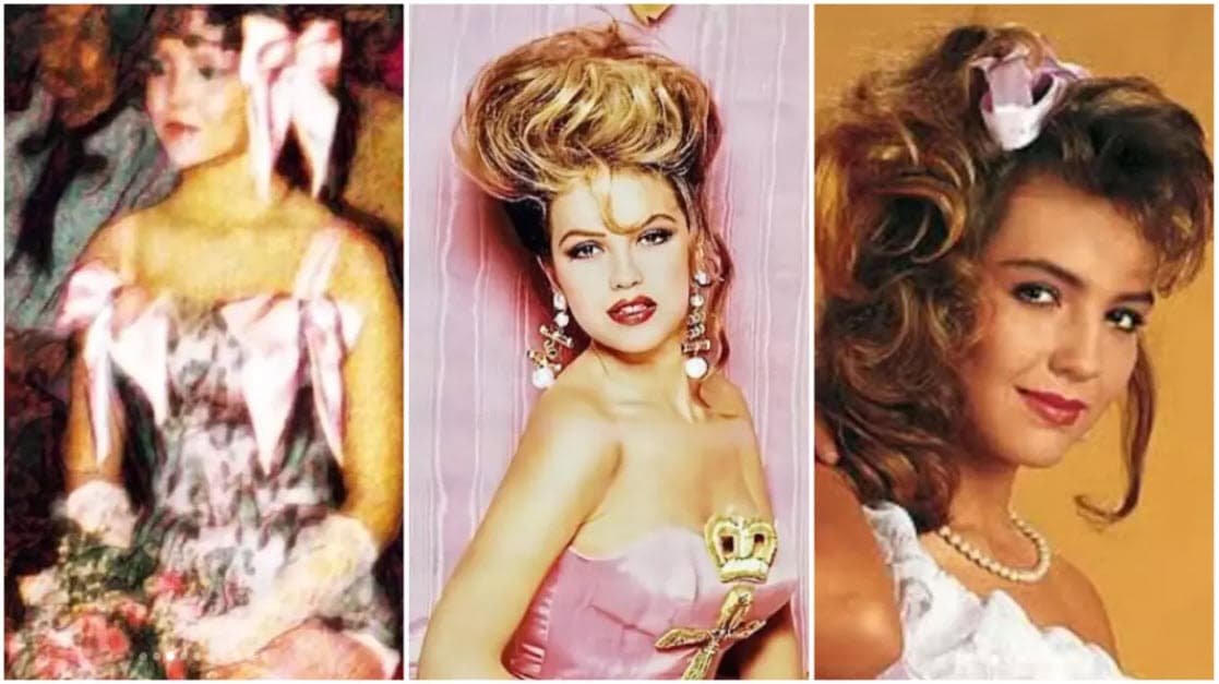 Thalía dejó las evidencias de su estilo 'coquette'