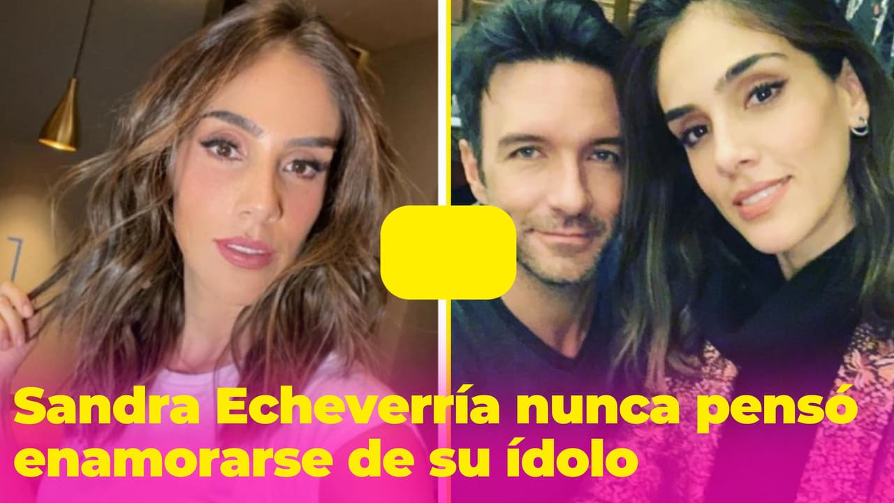 Sandra Echeverría no pensó enamorarse de su ídolo: Leonardo de Lozanne la conquistó con bellos detalles