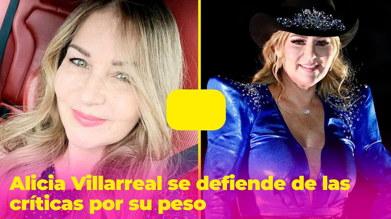 Alicia Villarreal se cansó de los 'criticones': le puso un alto a quienes juzgan su peso