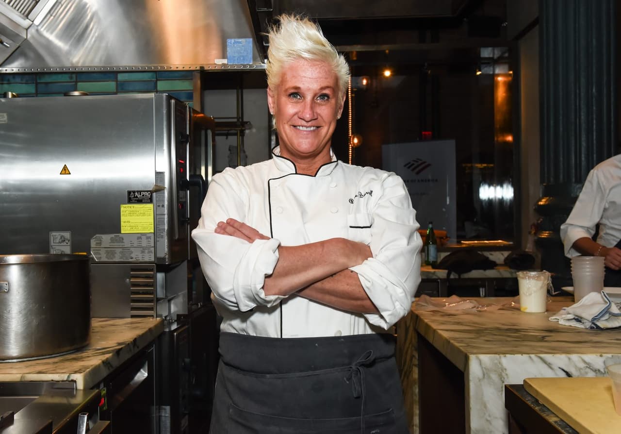 Chef estadounidense Anne Burrell.