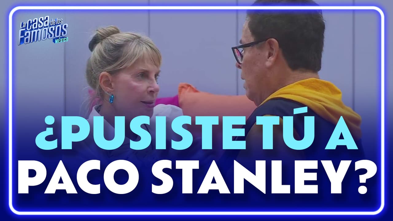 ¿TÚ PUSISTE A PACO STANLEY? Shanik le pregunta sin tapujos a Mario Bezares