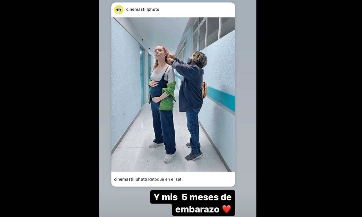 Ariadne Díaz apareció luciendo avanzado embarazo, volviéndose viral