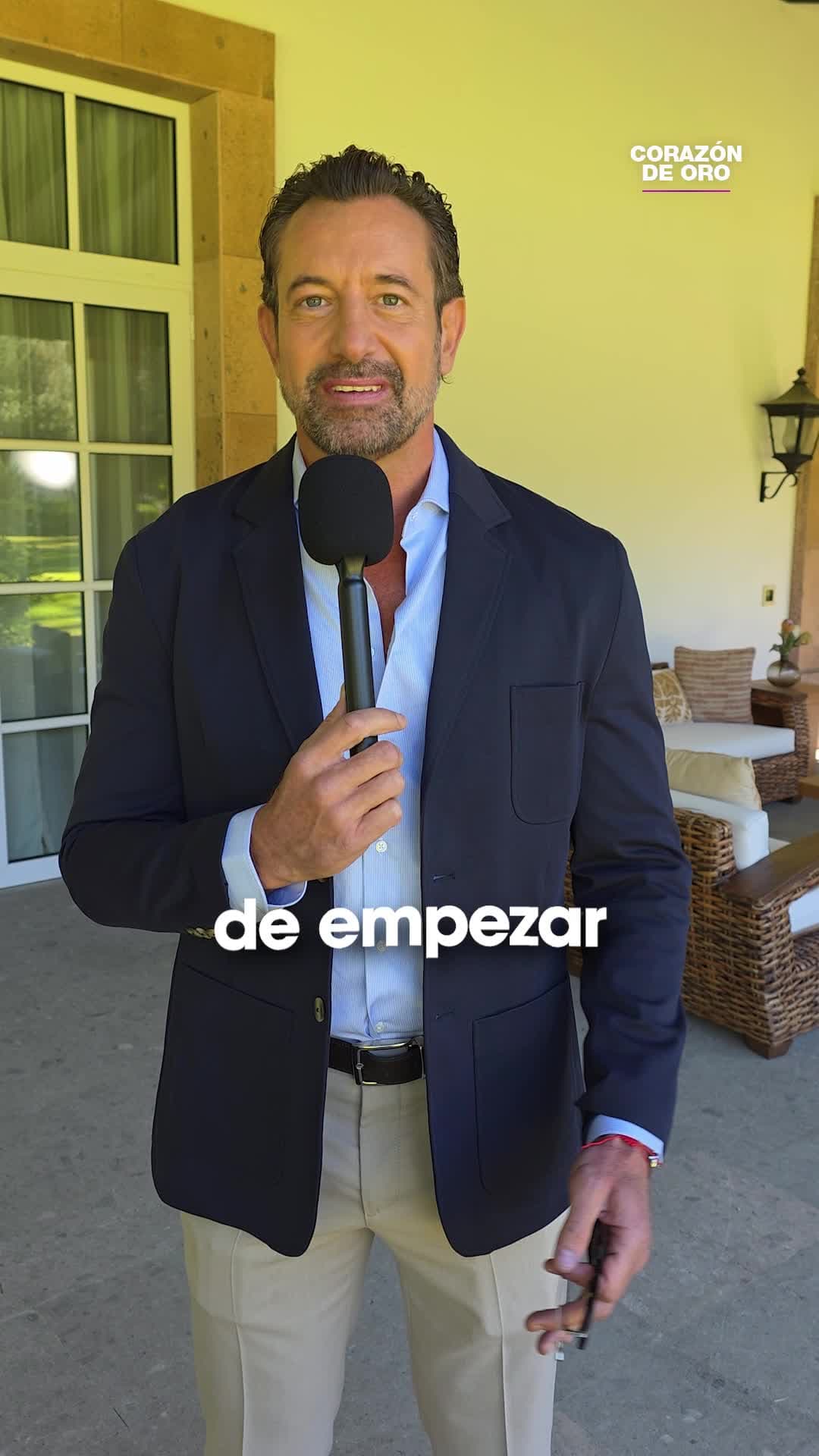 Gabriel Soto te invita a ver Corazón de Oro por Las Estrellas
