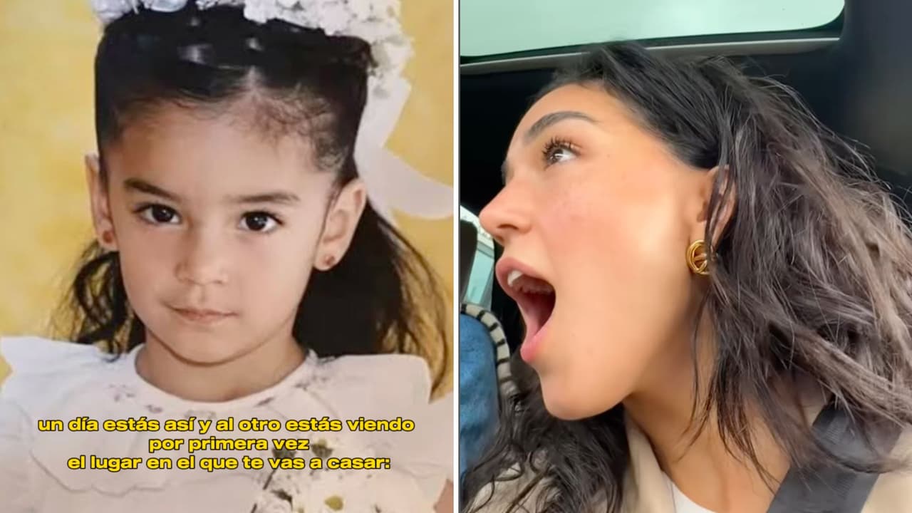 Ale Capetillo queda impactada al ver el lugar en el que se casará en México el próximo año.