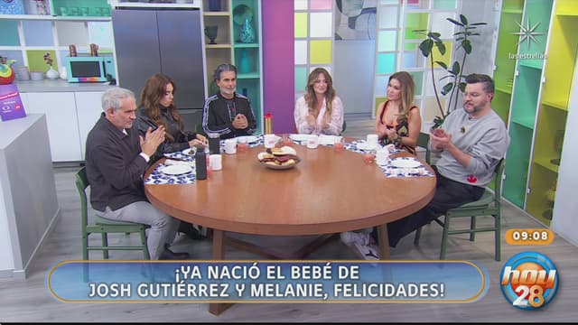 Nace hijo de Josh Gutiérrez; Andrea Legarreta anuncia la noticia en Hoy ...