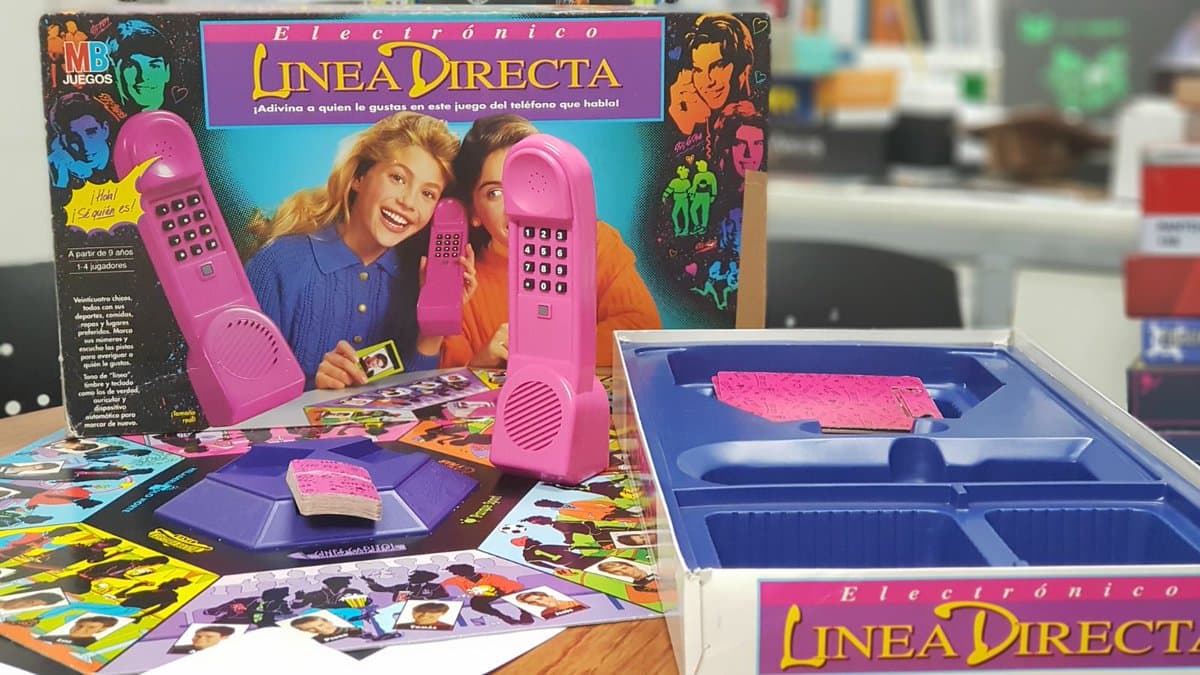 Línea directa. El objetivo del juego de mesa era adivinar quién era tu admirador secreto.