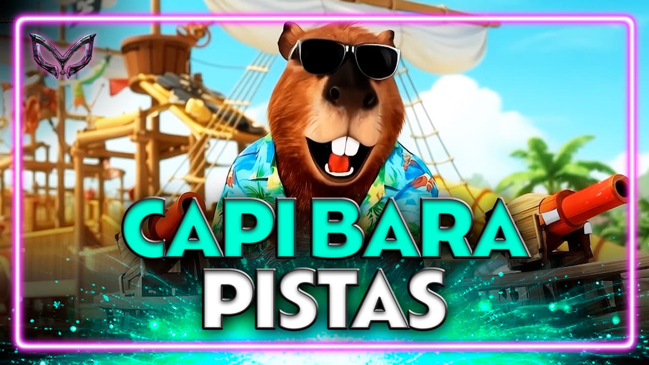 Capi Bara conquista el chapoteadero, la casa y domina las olas