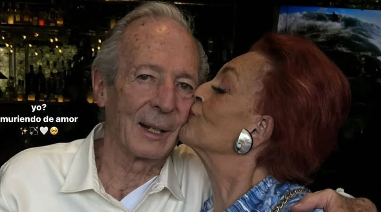 Talina Fernández y su novio José Manuel Fernández