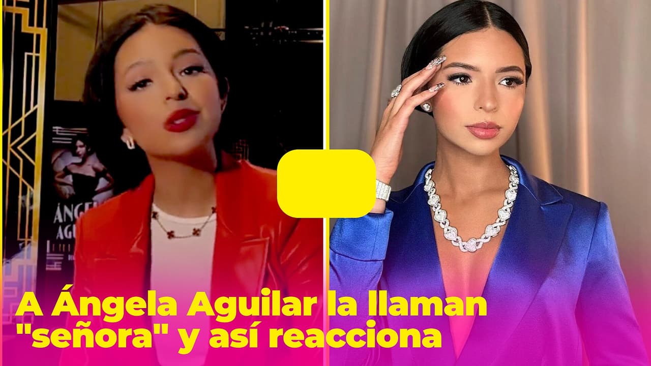 Ángela Aguilar nunca se había sentido tan "ofendida": la llamaron “señora" y así reaccionó