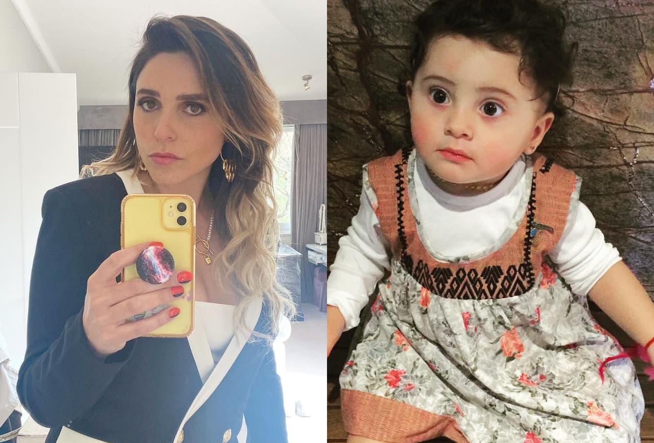 Karla Cossio - La actriz de origen cubano que interpretó a 'Pilar' la polémica hija del director del Elite Way School, actualmente es madre de María Carla, quien nació en 2015. Aunque en la fotografía podemos observar cómo la pequeña tiene los mismos ojos y boca que su madre, el cabello de María Carla se nota algo más rizado que el de la famosa.