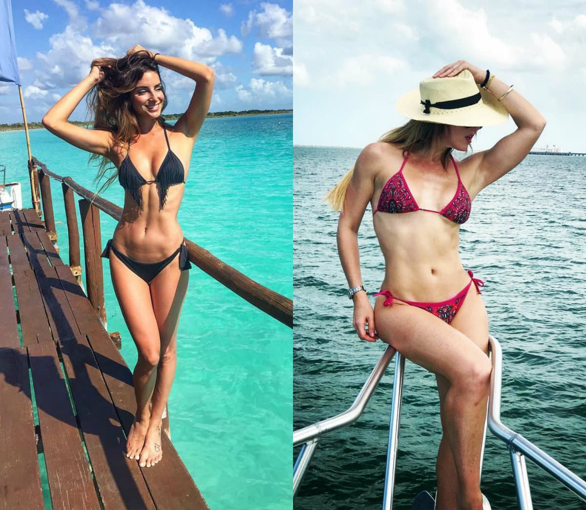 ¿Cuál de las dos ganará una la ardiente guerra de bikinis?