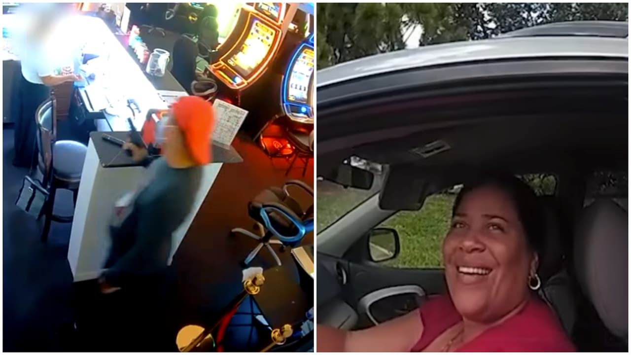 Madre e hijo detenidos por robo a mano armada a sala de juegos en Florida