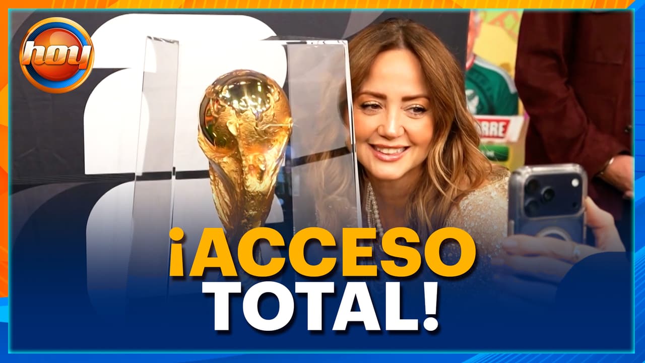 Lo que no viste de la llegada de la Copa Mundial a Hoy