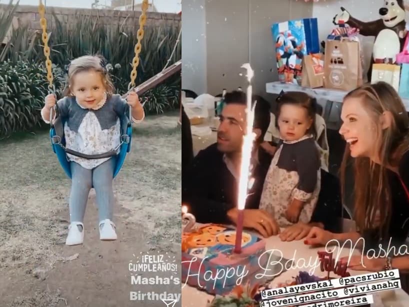 Ana Layevska celebra el cumpleaños de su hija Masha