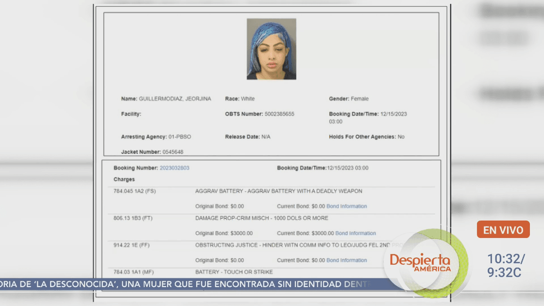 Yailin fue arrestada en Florida