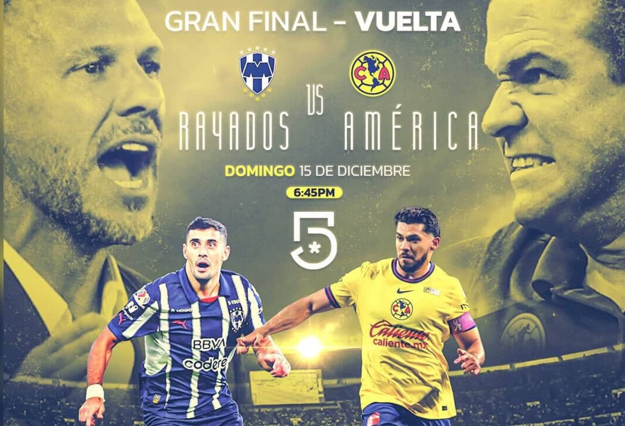 ¿Cuándo y a qué hora es el partido de vuelta entre Monterrey y América? 