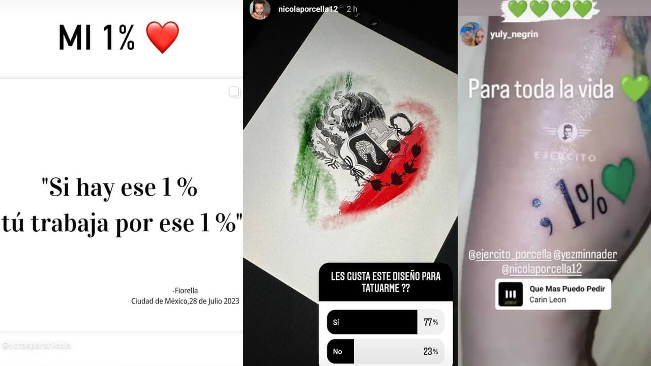 Nuevos tatuajes Nicola