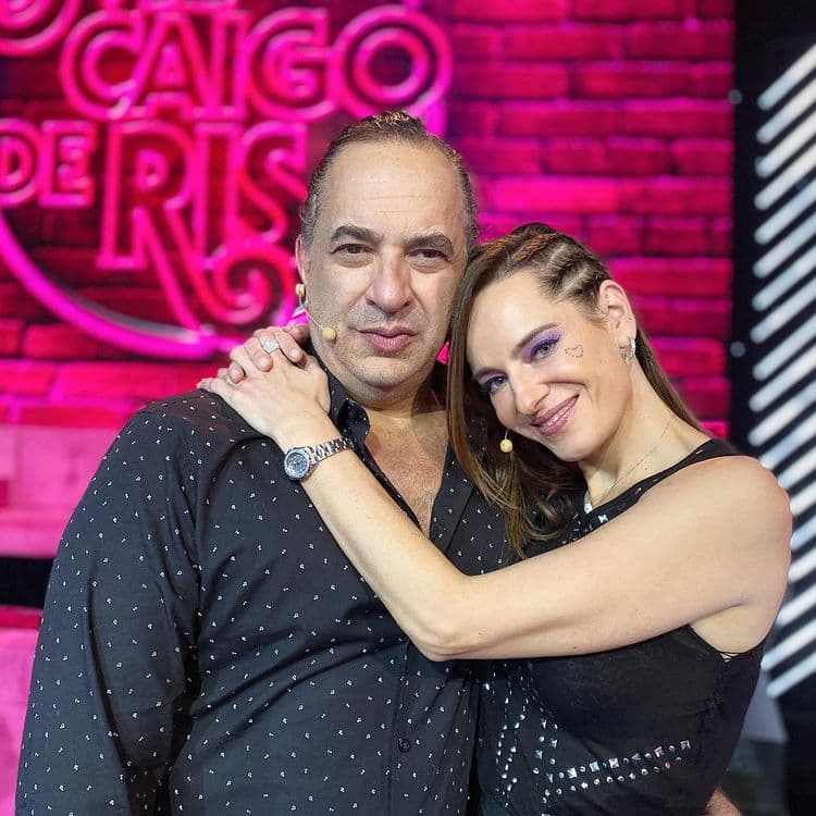 Gaby Platas presumió su romance con Paco en 'Me Caigo de Risa'.
