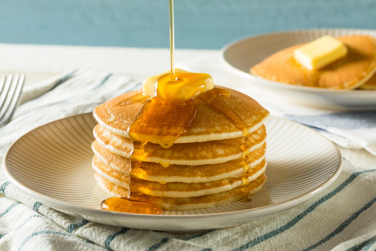 Receta para preparar hot cakes de avena