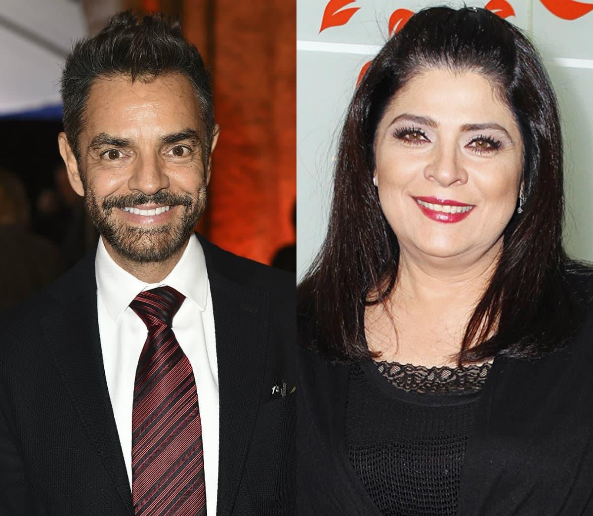 Eugenio Derbez publica broma sobre el esposo de Victoria Ruffo: "Yo abracé a Omar Fayad"
