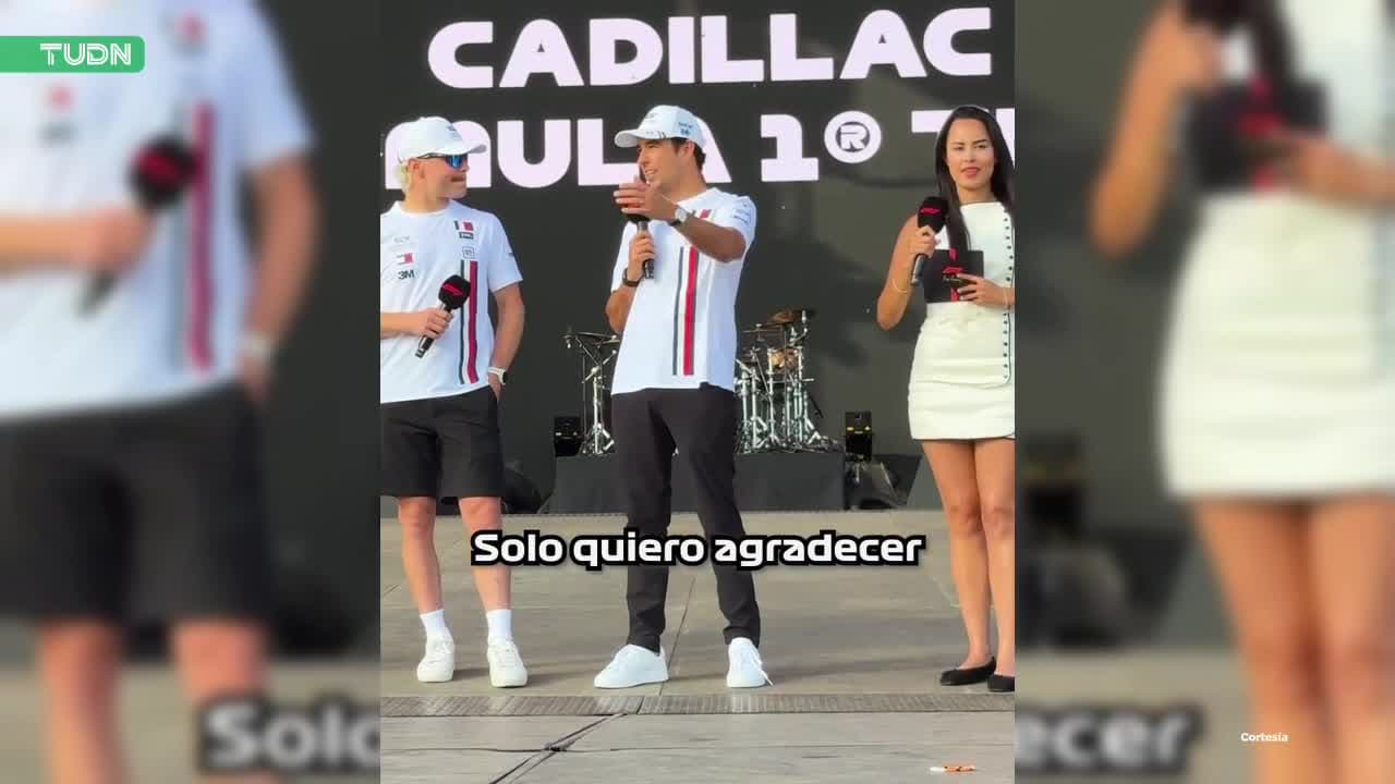 "La copa no va a volver a casa este año": El mensaje de Checo Pérez a la afición inglesa