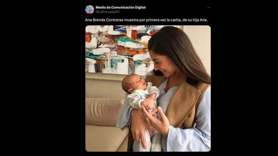 Ana Brenda Contreras aparece cargando bebé y en redes aseguran que se ...