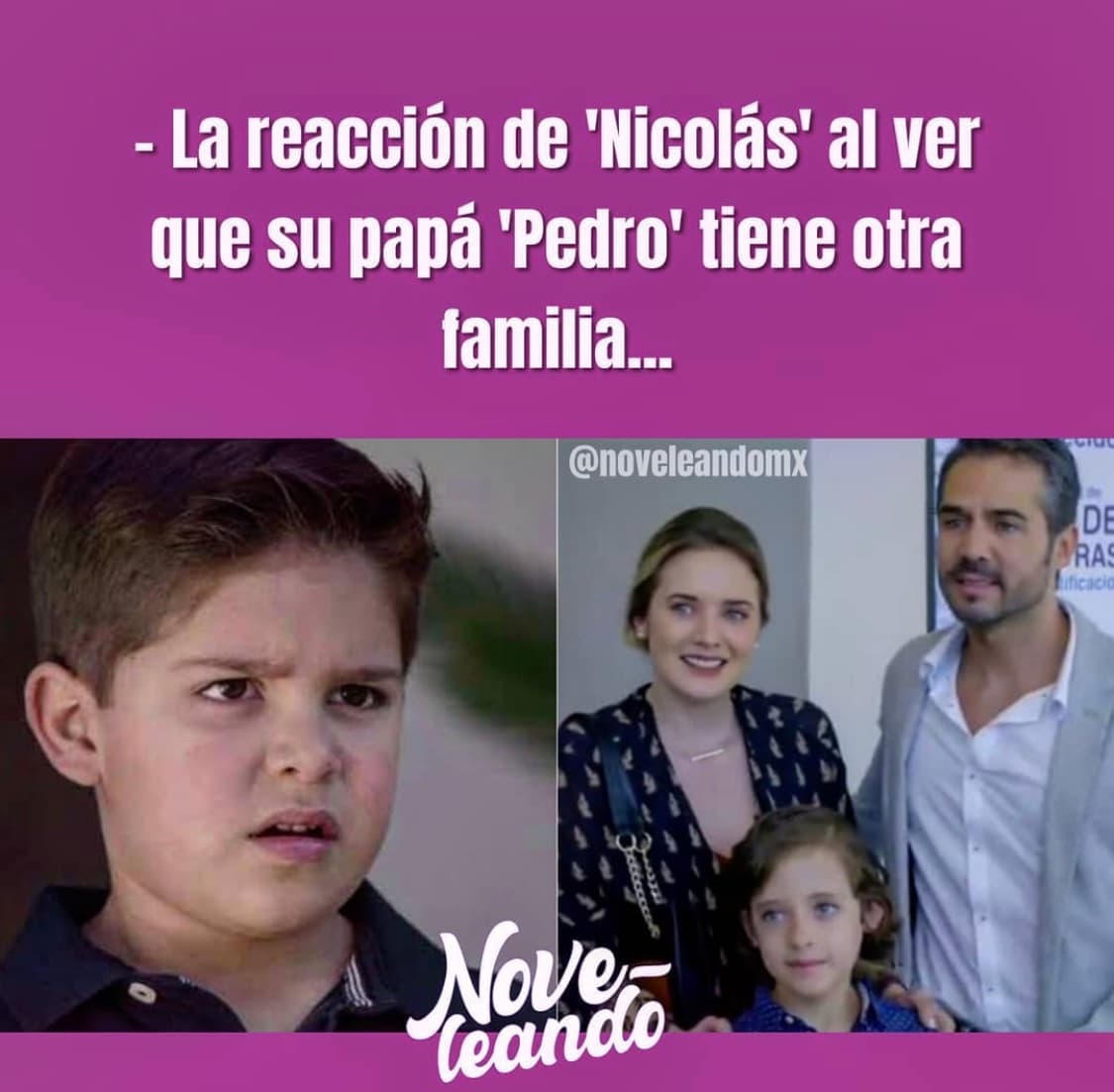 Nicolás en 'Te doy la vida'.