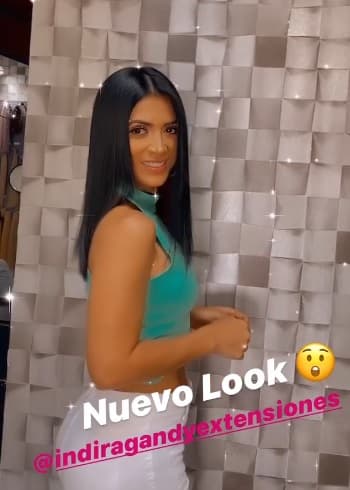 Kimberly Flores compartió con sus seguidores el cambio de look al que se sometió.
