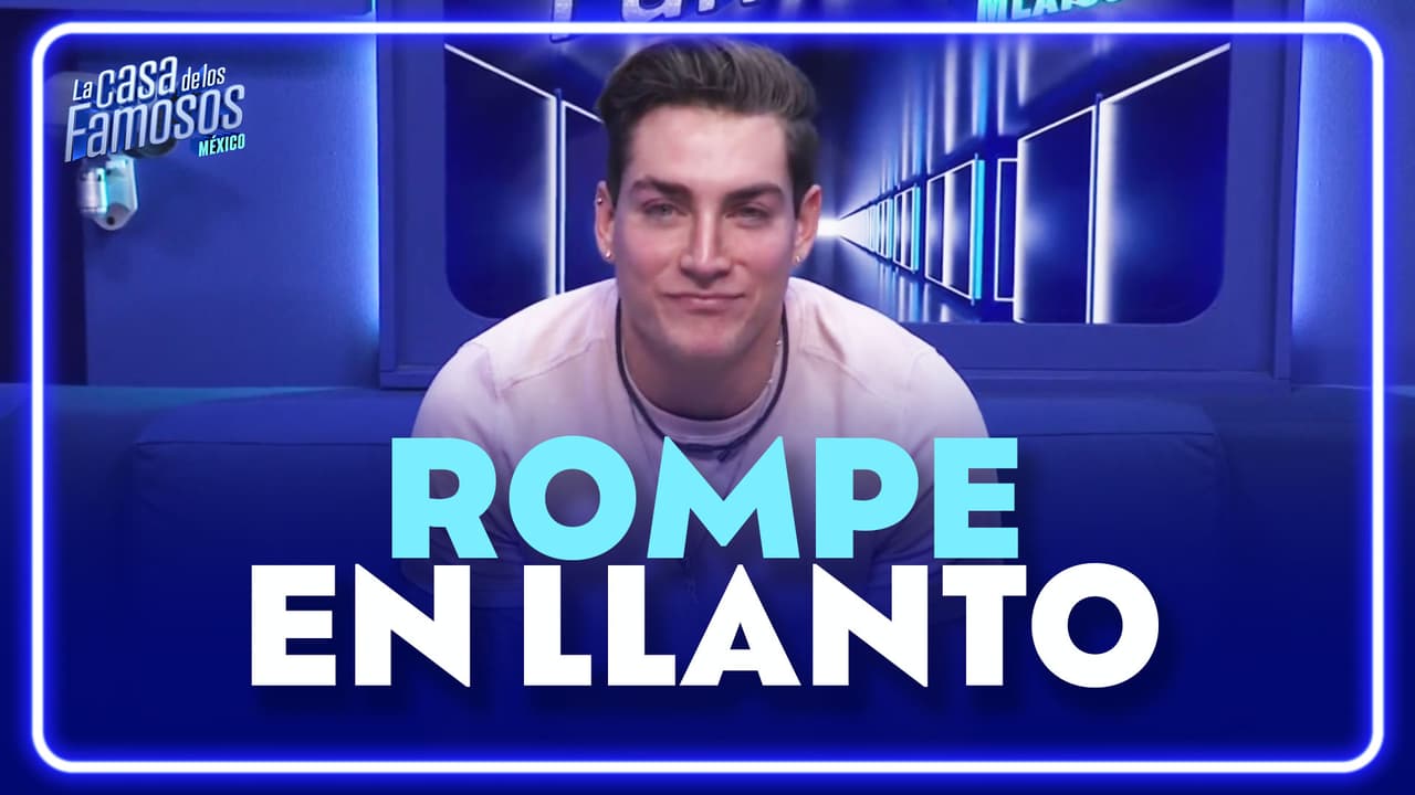 Agustín abre su corazón y revela entre lágrimas que la llamada con su padre lo llenó de fuerza