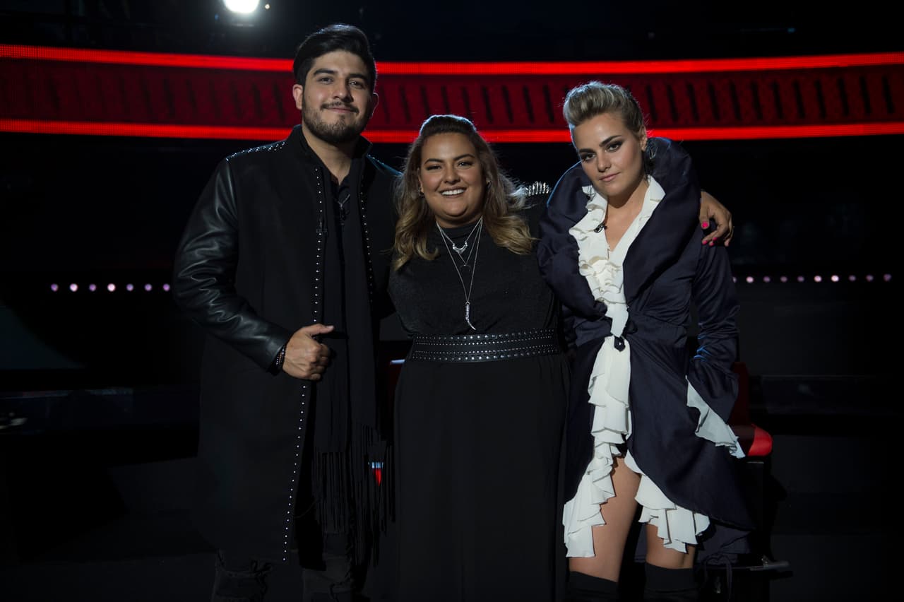 Cristián y Adriana y Cindy - La Voz... México