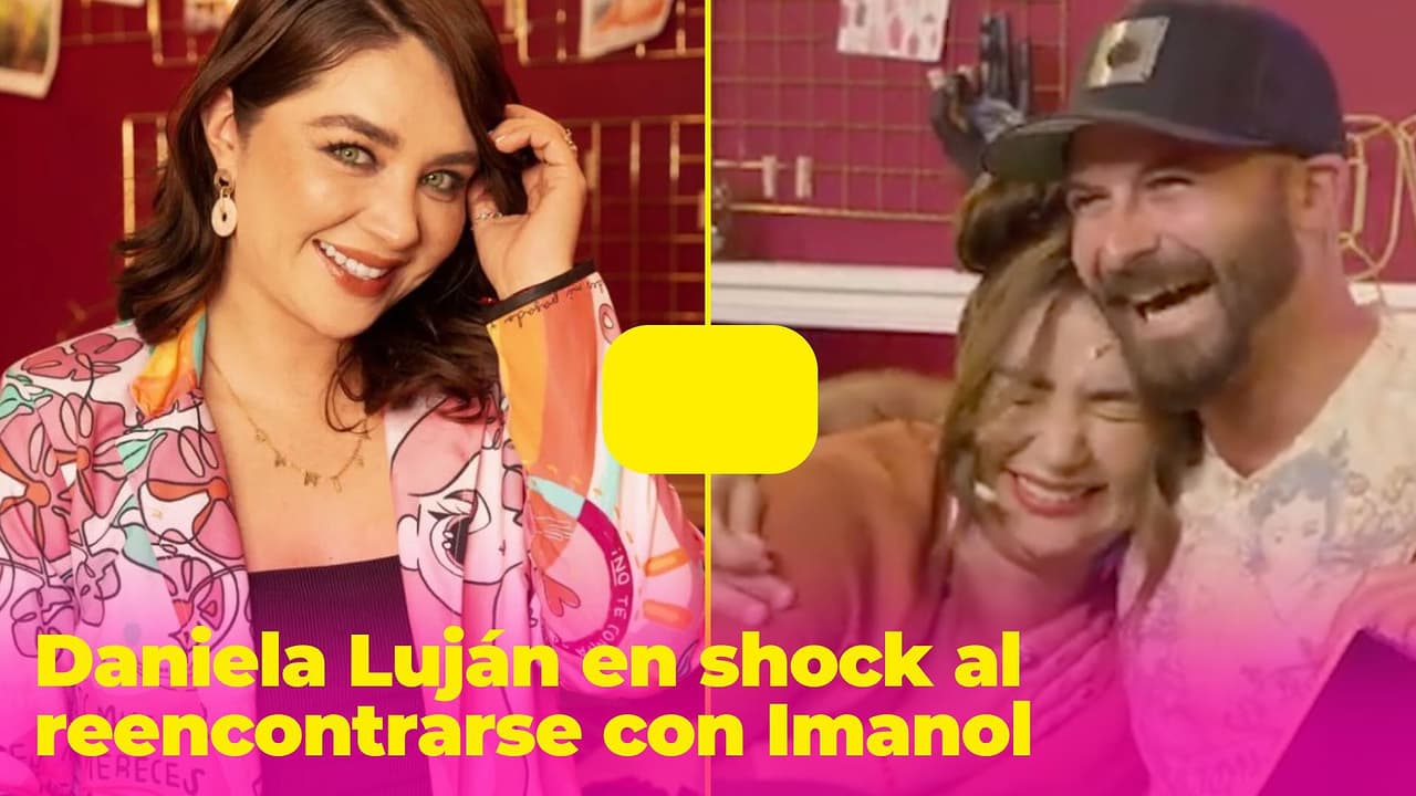 A Daniela Luján le dio serenata su amor platónico de la infancia: Imanol la sorprendió como nunca
