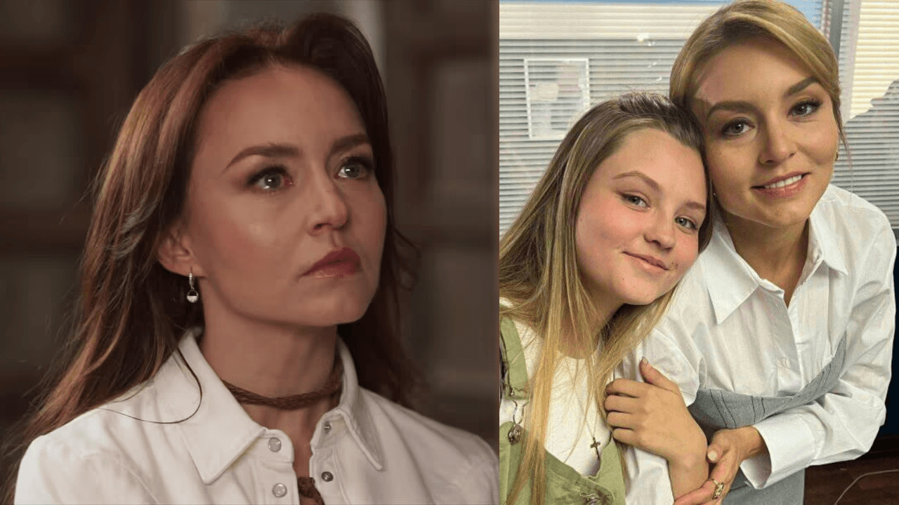 Angelique Boyer casi llora al reencontrarse con su hija de telenovela; la sorprende con espectacular regalo