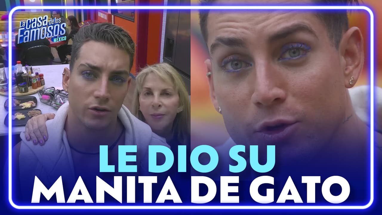 Shanik maquilla a Agustín y lo presenta como 'los ojos de Elizabeth Taylor'