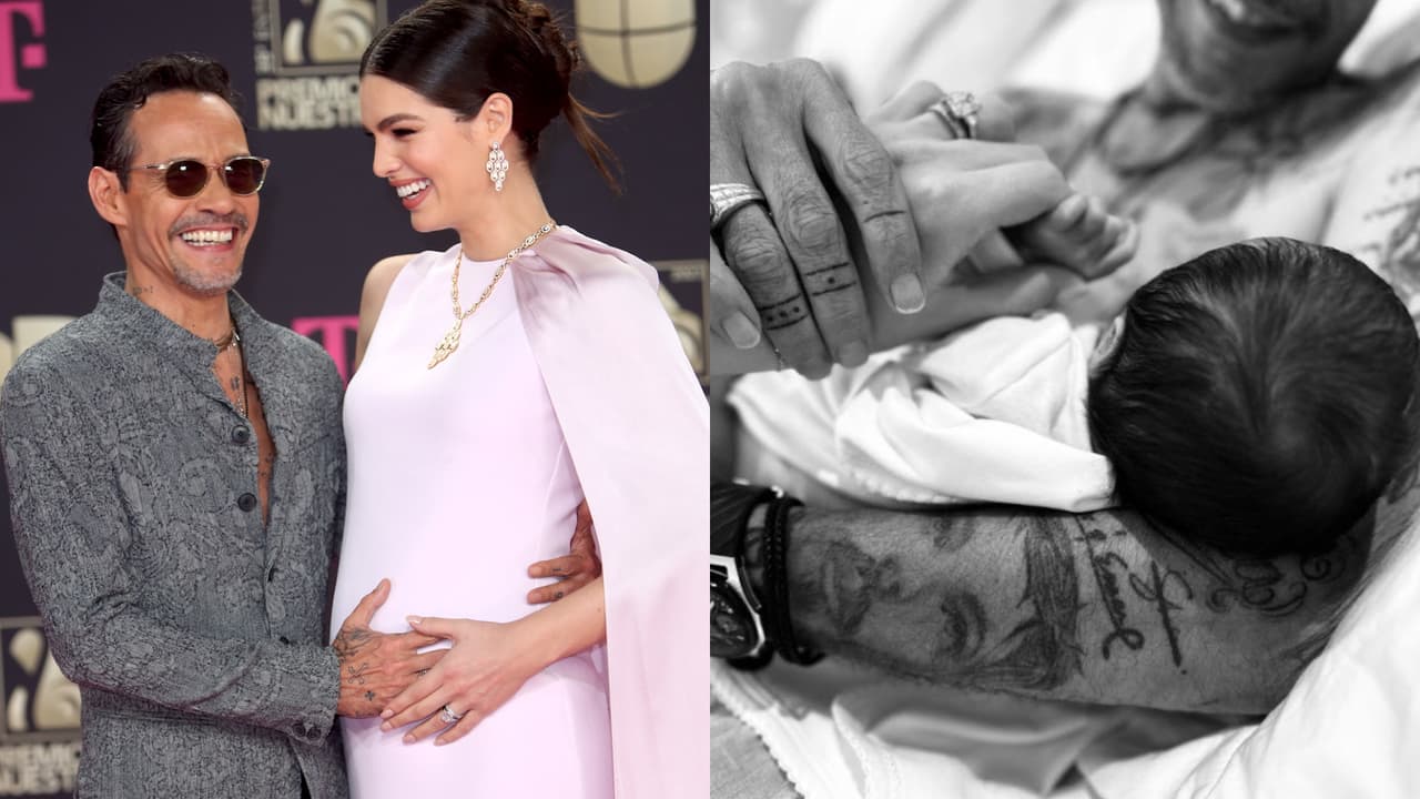 Revelan el "secreto" del bebé de Marc Anthony y Nadia Ferreira: si es niño o niña