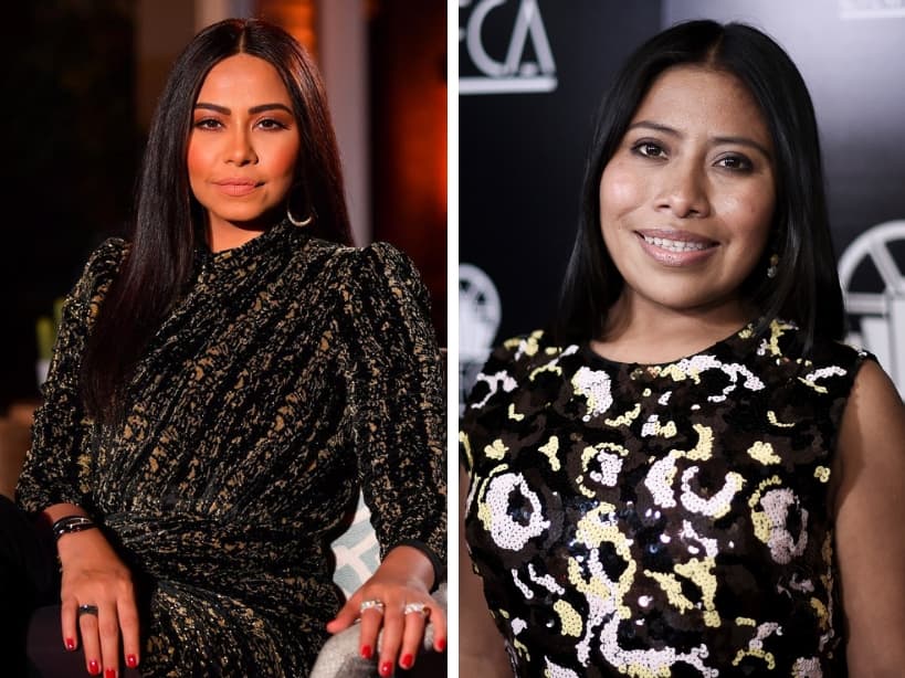 Sherine (izquierda) y Yalitza Aparicio (derecha).