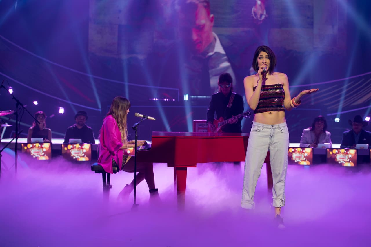 Hanna y Ashley (mejor conocidas como Ha*Ash) también estuvieron en la gran final. "No Pasa Nada" fue el tema con el que nos deleitaron.