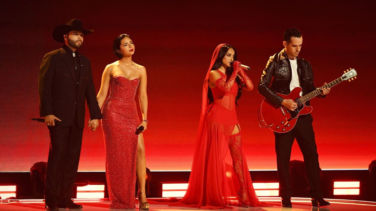 Luis Aguilar, Ángela Aguilar, Becky G y Edgar Barrera